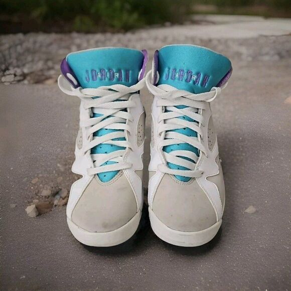 2010 NIKE AIR JORDAN VII 7 RETRO GS Basketball Shoes Size 6 Y main image 5